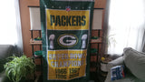 Green Bay Packers Super Bowl Champion NFL 3X5 Feet Flag Banner Pole or Wall Decor