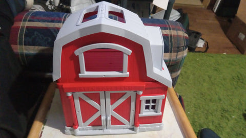 Green Toys Red Barn Farm House Toy