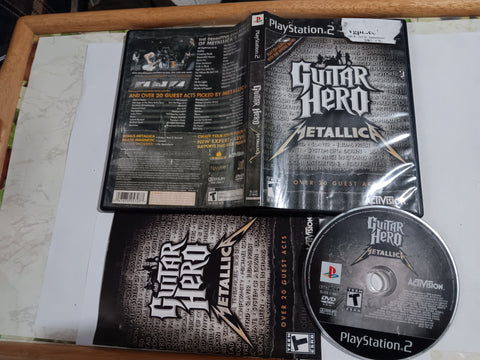 Guitar Hero Metallica PS2 Tested Playstation 2 Video Game