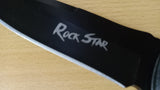 Guitar Pink Rock Star Spring Assisted Folding Pocket Knife