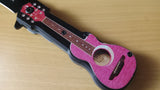 Guitar Pink Rock Star Spring Assisted Folding Pocket Knife
