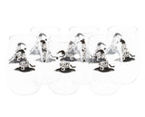 🎃 Halloween 6 Cup Pack Eat Drink and Be Scary Spooky Night