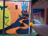 👻 Halloween 6 Solar Lawn Stakes Pumpkin Ghost Skull Tombstones Bundle Lot