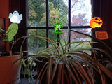 👻 Halloween 6 Solar Lawn Stakes Pumpkin Ghost Skull Tombstones Bundle Lot