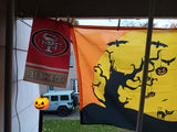 👻 Halloween 6 Solar Lawn Stakes Pumpkin Ghost Skull Tombstones Bundle Lot