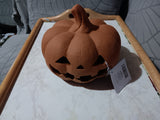🎃 Halloween 6x5 Lit Terracotta Pumpkin Decorative Prop
