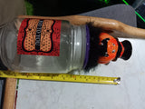🎃 Halloween 9x4 Glass Jar Boo To You Jack-O-Lantern Lid Rite Aid 017444902692