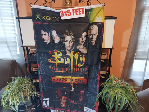 🎃 Halloween Buffy the Vampire Slayer Chaos Bleeds 3X5 Feet Flag Banner