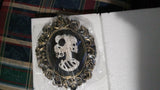 🎃 Halloween CHRISTIAN LACROIX Led Skeleton Cameo Frames Set Of 2
