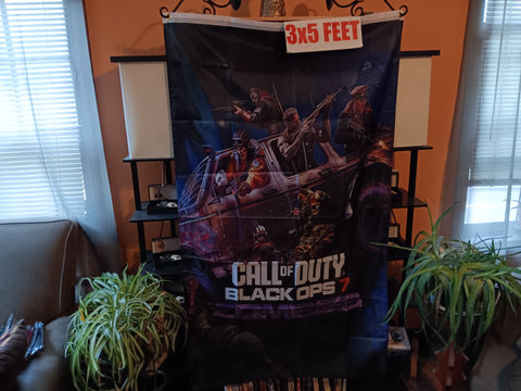 🎃 Halloween Call of Duty Black Ops 7 Zombies 3X5 Feet Flag Banner