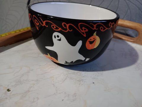 🎃 Halloween Certified International Midnight Ice Cream Candy Bowl