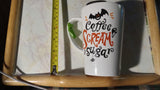 🎃 Halloween Coffee Scream & Sugar Coffee Cup 13.2 Oz Stoneware Mug