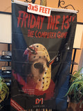 🎃 Halloween Friday the 13th The Computer Game 3X5 Feet Flag Banner