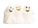 🎃 Halloween GOBLIN & GHOUL Led Ceramic Trio Of Ghosts