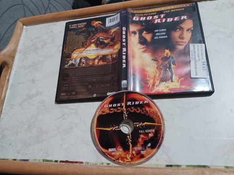 🎃 Halloween Ghost Rider Nicolas Cage DVD Movie