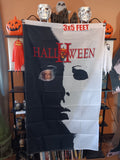 🎃 Halloween II 3X5 Feet Flag Michael Myers Movie Banner 2-Sided