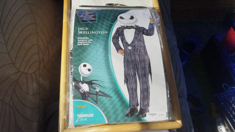 🎃 Halloween Jack Skellington Toddler Costume Nightmare Before Christmas2