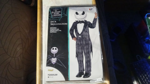 🎃 Halloween Jack Skellington Toddler Costume Nightmare Before Christmas