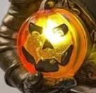 🎃 Halloween MARTHA STEWART 15in Led Headless Soldier Holding Pumpkin Decor