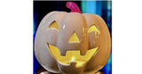 🎃 Halloween Martha Stewart LED 7x9 Jack O Lantern Pink Pumpkin