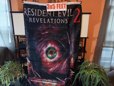 🎃 Halloween Resident Evil Revelations 2 3X5 Feet Flag Banner