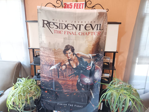 🎃 Halloween Resident Evil The Final Chapter 3X5 Feet Flag 1 Grommet