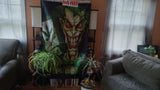 🎃 Halloween Scary Clown 420 Joker Pot Leaf Card 3x5 Feet Flag