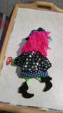 🎃 Halloween Scary Witch Ty Beanie Baby10"  Plush Toy Vintage Stuffed