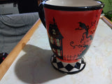 🎃 Halloween Susan Winget Haunted House 13.6 Oz Coffee Cup Mug