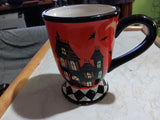 🎃 Halloween Susan Winget Haunted House 13.6 Oz Coffee Cup Mug