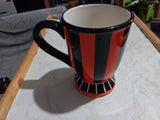 🎃 Halloween Susan Winget Striped 13.6 Oz Coffee Cup Mug