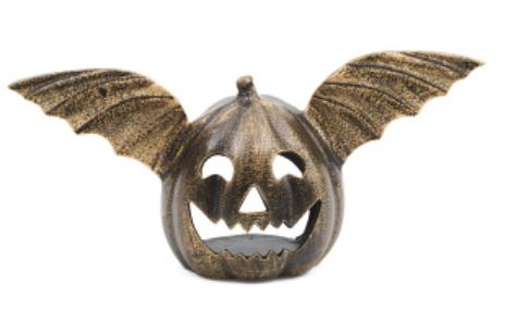 🎃 Halloween Tea Light 13 in. Decorative Pumpkin Tea Light Candle Holder