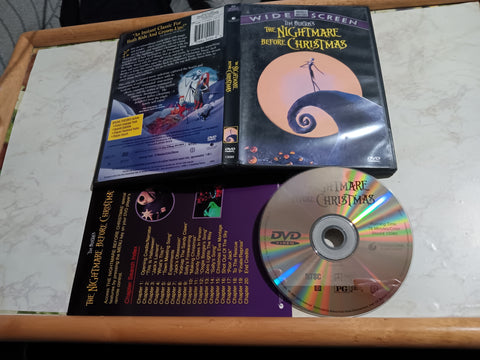 🎃 Halloween The Nightmare Before Christmas DVD Digitally Remastered