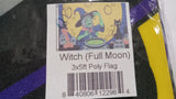 👻 Halloween Witch Black Cat 3x5 Feet Flag