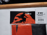 👻 Halloween Witch By Orange Moonlight 3x5 Feet Flag