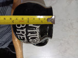 🎃 Halloween Witch's Crofton Taza Black Stoneware 14.5 Oz Coffee Cup Mug