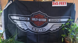 Harley Davidson Motorcycles Double Sided Blanket Thick 3x5 feet Flag