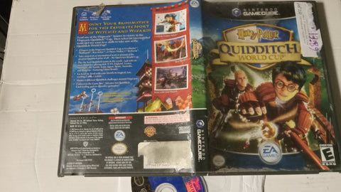 Harry Potter Quidditch World Cup Used Gamecube Video Game