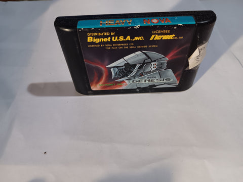 Heavy Nova Tested Sega Genesis Video Game Cartridge