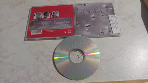 Hedder Ventilate Tested Music CD 2001 Hard Rock Alternative Rock