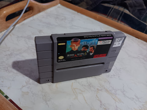 Home Alone 2 SNES Tested Super Nintendo Video Game