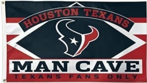Houston Texans NFL 3x5 Flag Mancave