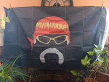 Hulk Hogan Likeness WWE 3X5 Feet Flag Banner Pole or Wall Decor