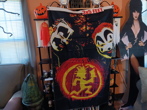 🎃 Halloween ICP Hallowicked 3X5 Feet Flag 2-Sided Banner