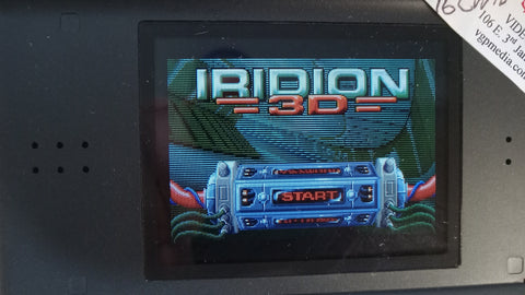 Iridion 3D GBA Tested Nintendo Game Boy Advance Video Game