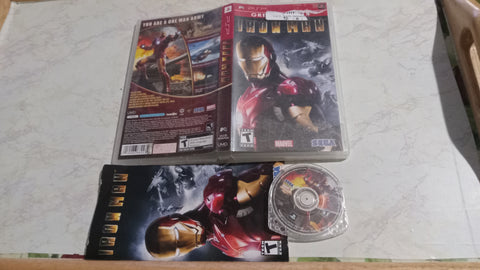 Iron Man 1 COMPLETE PSP Tested Video Game