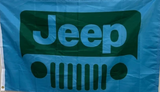 Jeep 3x5 Foot Flag Blue