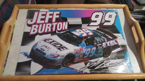 Jeff Burton #99 NASCAR Metal Sign 17.4 x 12.5 Feet