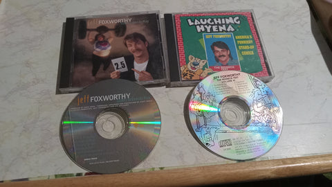 Jeff Foxworthy Bundle 2 CDs Laughing Hyena Games Redneck Play