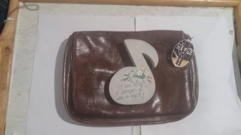 Jesus Saves Bag + Wooden Prayer Music Note Bundle